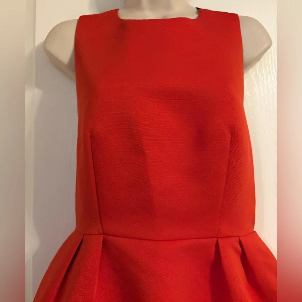 kate spade Red Mini Dress with Black Bow Back